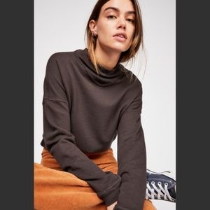 NWT MATE Sydney Mock Neck Pullover